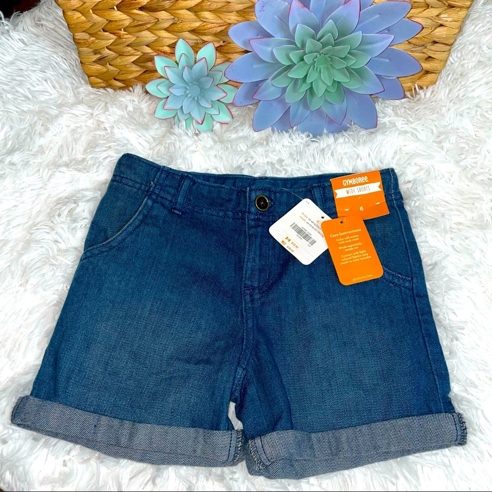 Gymboree midi shorts size 6